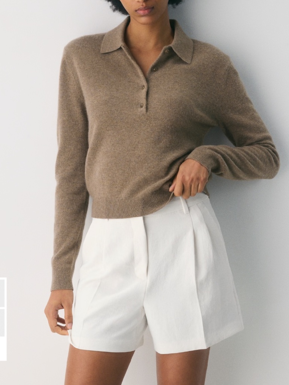 Aritzia "The Effortless Short" Mid-Thigh Short NWT